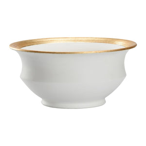 Terrazza Cachepot White/Cream, Gold 385843 Chelsea House