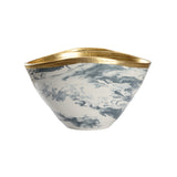 Grigio Large Bowl Gray, White/Cream 385844 Chelsea House