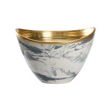 Grigio Large Bowl Gray, White/Cream 385844 Chelsea House