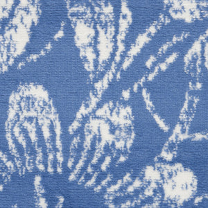 HomeRoots 6' Blue and Gray Area Rug – Stylish Indoor Outdoor Design, Durable, Low-Maintenance, Versatile Use 6?x9? 385846