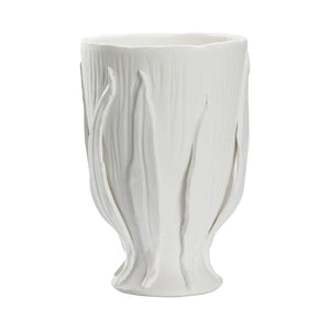 Umbria Footed Vase White/Cream 385851 Chelsea House