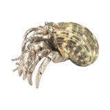 Hermit Crab Paperweight Silver, Green 385854 Chelsea House