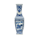 Meiling Dragon Vase Blue, White/Cream 385860 Chelsea House