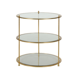 Regal Side Table Gold 385882 Chelsea House