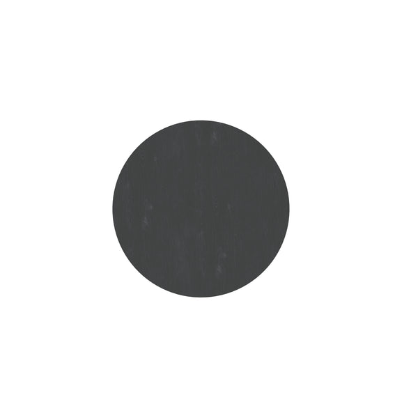Alpine Furniture Cove Round Side Table - Elegant Malaysian Hardwood Design For Versatile Living Space Solutions Vintage Black Rubberwood Solids & Oak Veneer 3859-20-alpine