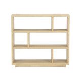 Puzzlea Bookshelf Brown 385929 Chelsea House