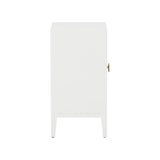 Mariposa Side Table White/Cream 385931 Chelsea House