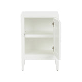 Mariposa Side Table White/Cream 385931 Chelsea House