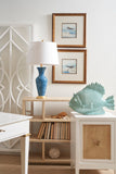 Mariposa Side Table White/Cream 385931 Chelsea House