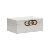 Tiffany Box- White White/Cream 385957 Chelsea House