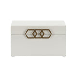 Tiffany Box- White White/Cream 385958 Chelsea House