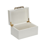 Tiffany Box- White White/Cream 385958 Chelsea House