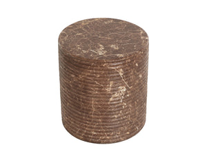 Sunpan Riva Stool - Stunning Hand-finished Concrete Design With Brown And Beige Marble Effect For Style Brown Concrete 111919