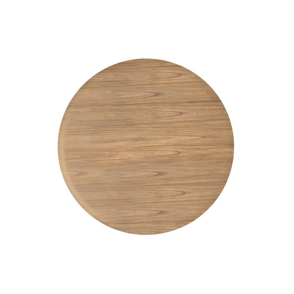 Alpine Furniture Cove Round 47" Dining Table With Tapered Pedestal — Handcrafted Malaysian Hardwood, Mid-Century Modern меб. Natural 3859NAT-47