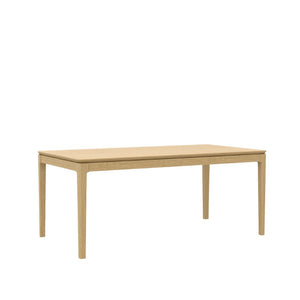 Alpine Furniture Cove Rectangular Dining Table With Tapered Legs And Durable Mindy Wood Construction For Entertaining Light Oak 3859OAK-72