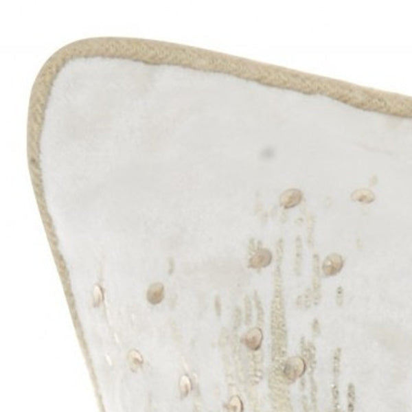 Homeroots 18" Pink Velvet Throw Pillow   386269