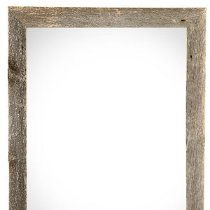 HomeRoots 22" Gray Solid Wood Picture Frame - Modern Design for Horizontal or Vertical Display, Durable & Stylish 386542