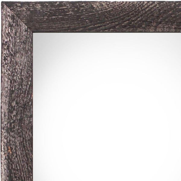 HomeRoots 22" Solid Wood Black Hanging Picture Frame - Elegant Display for Photos, Art, and Memorable Moments 386543