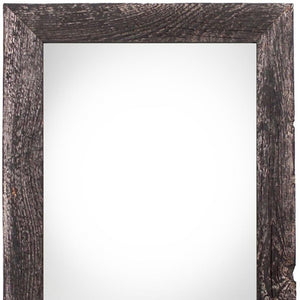 HomeRoots 22" Solid Wood Black Hanging Picture Frame - Elegant Display for Photos, Art, and Memorable Moments 386543