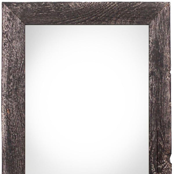 HomeRoots 22" Solid Wood Black Hanging Picture Frame - Elegant Display for Photos, Art, and Memorable Moments 386543