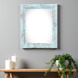 HomeRoots 24" Bold Blue Solid Wood Picture Frame – Stylish, Durable, and Versatile for Artwork Display 386548