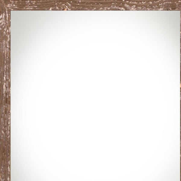 HomeRoots 24" Solid Wood Picture Frame – Classic Brown Display for 24" x 30" Photos, Versatile & Gift-Ready! 386549
