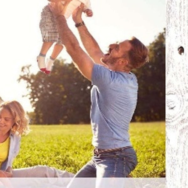 Homeroots 24" X 30" Rustic Farmhouse White Wash Wood Frame   386551