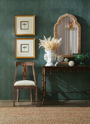 Chelsea House Miniature Dragonfly I – GicléE Floral Print With Gold Frame, Linen Mat & Metallic Accents For Small Walls 386608