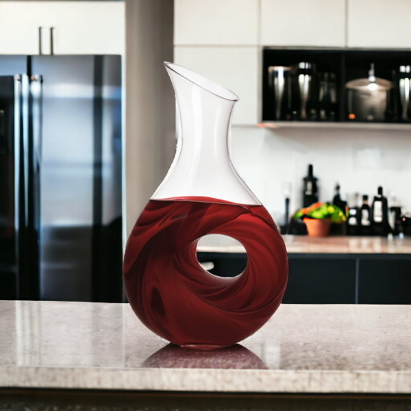 Homeroots Clear Crystal Pitcher  Crystal 386768