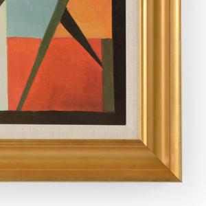 Chelsea House Le Danse By Jamie Merida — Hand-Painted Oil On Canvas In Gold Frame, 55.5"X31.5", Elegant Movement 386977