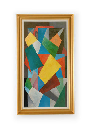 Chelsea House Seated Woman By Jamie Merida — Hand-Painted Oil Portrait In Traditional Gold Frame, Ready To Hang, 55.5X31.5" 386978