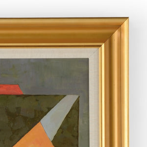 Chelsea House Seated Woman By Jamie Merida — Hand-Painted Oil Portrait In Traditional Gold Frame, Ready To Hang, 55.5X31.5" 386978