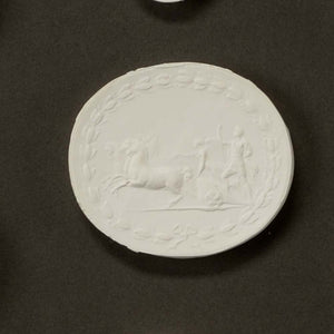 Chelsea House The Grand Tour Intaglios Ii Classic Intaglio Prints On Charcoal With Six-Ply Mat And Gold Leaf Frame, Glazed 386993