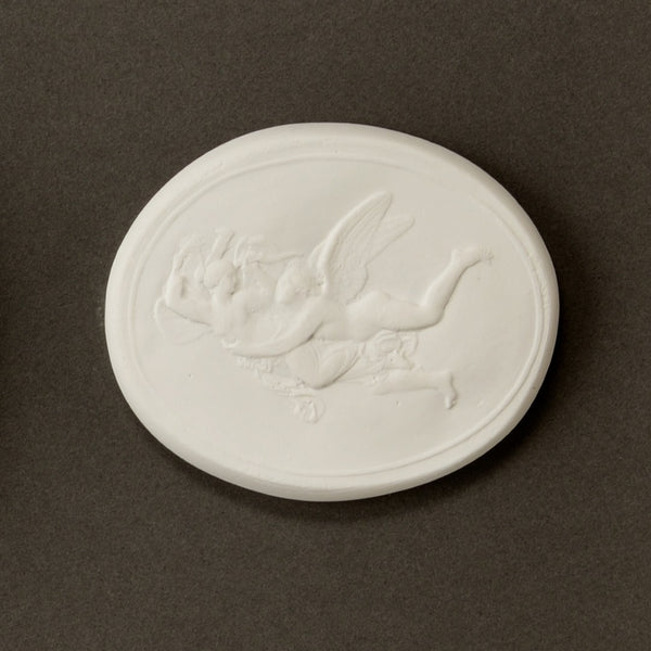 Chelsea House Small Intaglio Shadowbox Ii — Compact Gold Leaf Frame With Charcoal Backing, Glass-Protected Intaglios For Elegant Gallery Walls (12.5" W) 386997
