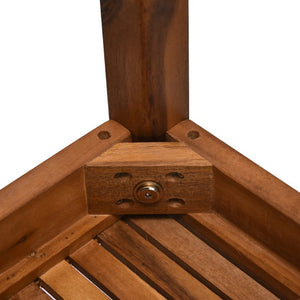 English Elm Outsunny 3-Piece Acacia Wood Nesting Side Table Set – Stylish, Weather-Resistant & Space-Saving Design W2225P217223-GIGA