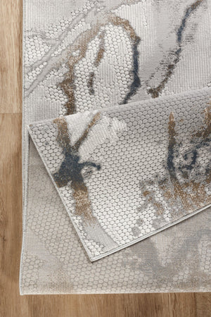 English Elm Geometrix 5'3" X 7'3" Gray & Ivory Area Rug – Soft, Durable, And Stylish Geometric Design For Your Home B186P316808