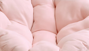 OSP Home Furnishings Papasan Chair Pink