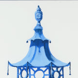 Chinese Pagoda I Blue 387004 Chelsea House