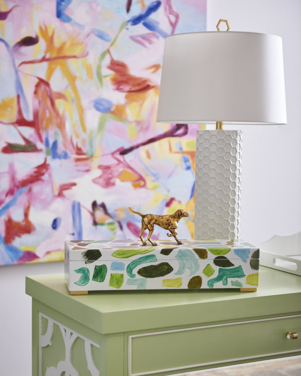 Chelsea House Petite Contemporary Oil Painting On Gallery-Wrapped Canvas, Vibrant Textured Brushwork, Ready-To-Hang 46X34 387011