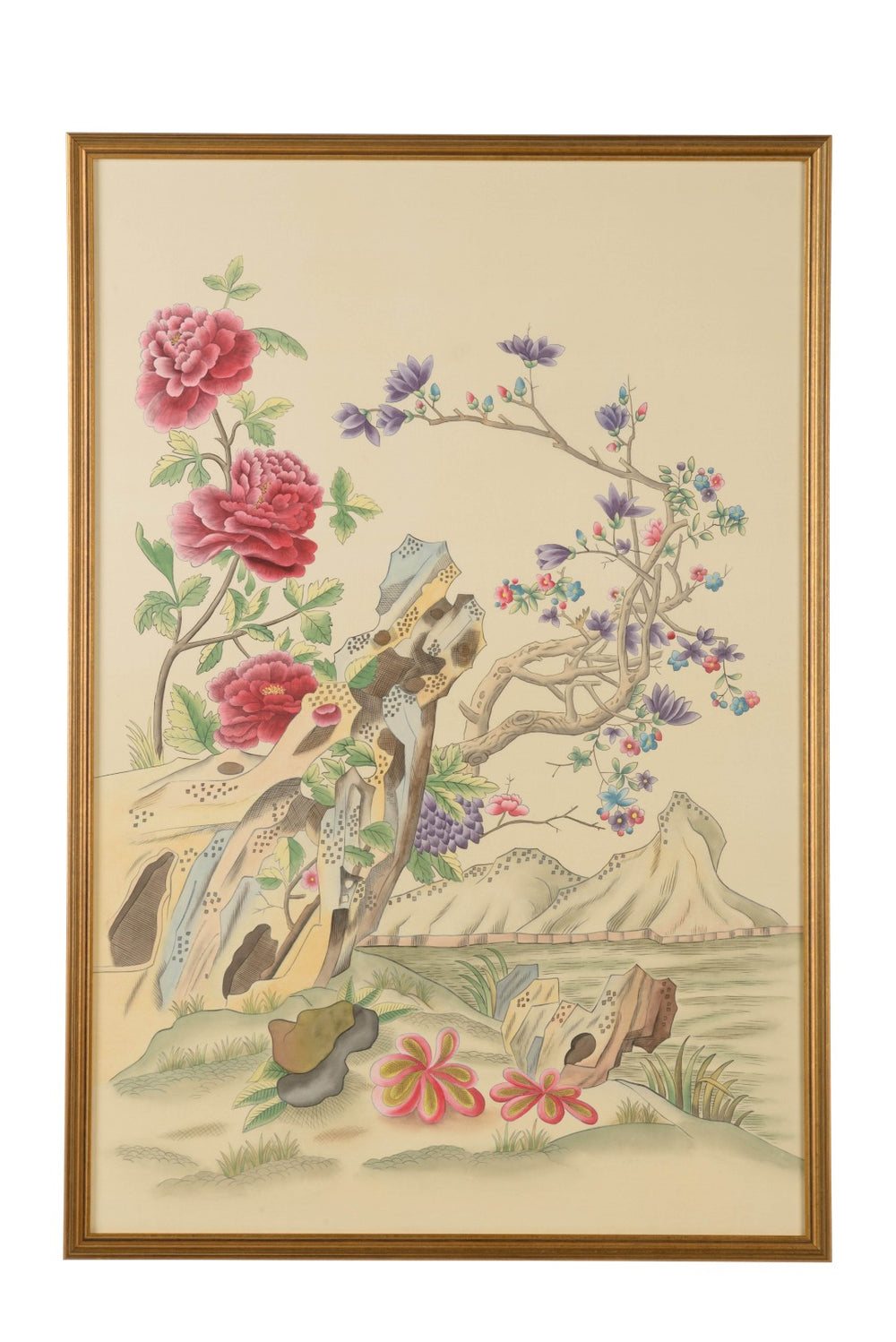 Chelsea House Manor Gold Panel A — Textured 56.5" X 38.25" Wall Art, Layered Architectural Design For Living Rooms 387050