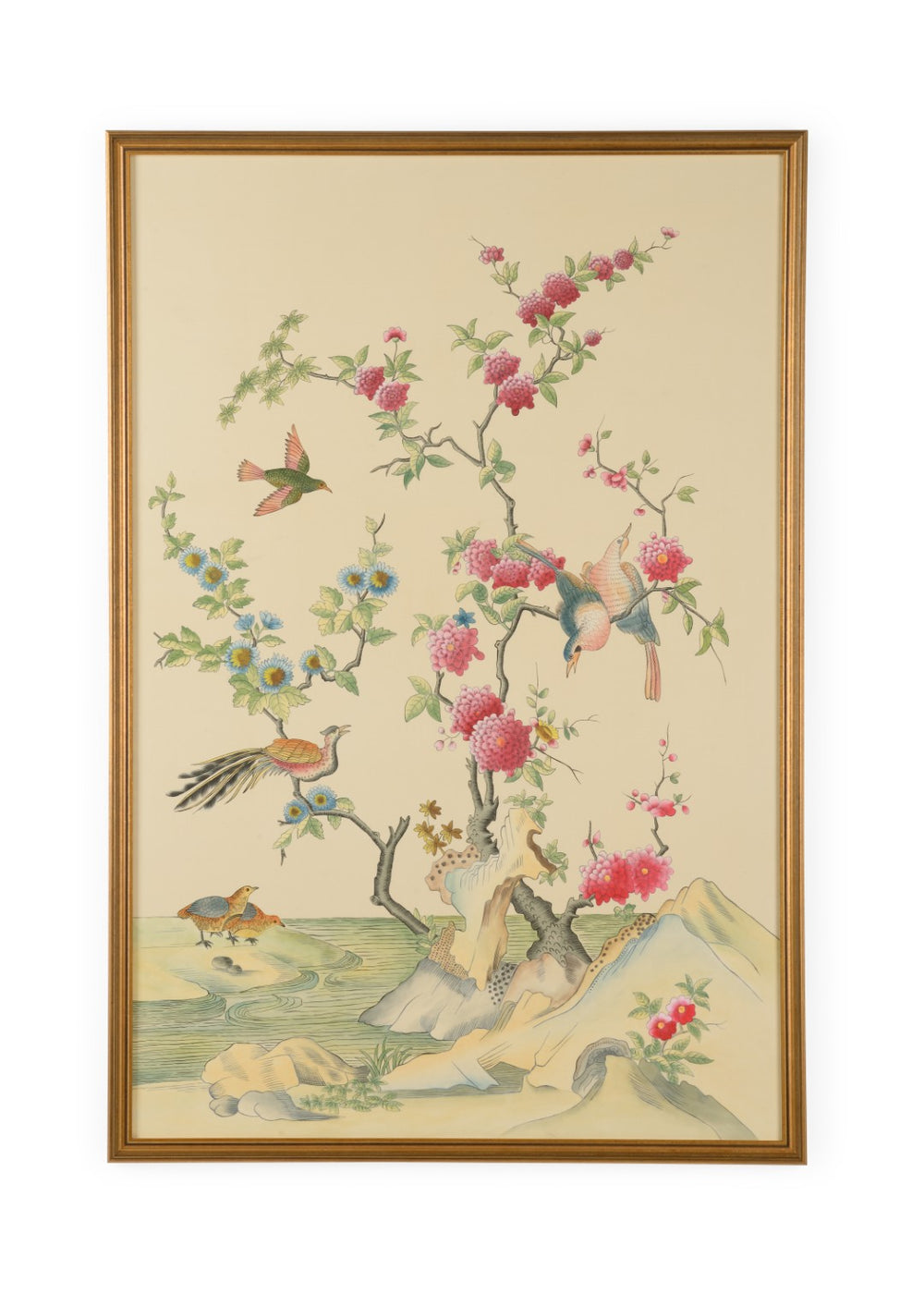 Chelsea House Manor Elaborate Gold-Tone Panel Art 56.5" X 38.25" — Slim, Lightweight Manor-Style Wall Accent For Living Rooms 387051