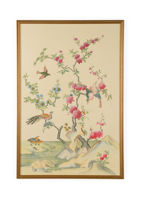 Chelsea House Manor Elaborate Gold-Tone Panel Art 56.5" X 38.25" — Slim, Lightweight Manor-Style Wall Accent For Living Rooms 387051