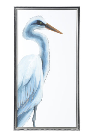 Chelsea House Herald Silver Leaf Framed Fine Art Print 43"X23" — Gallery-Ready, Protective Glass, Ready-To-Hang Elegance 387077