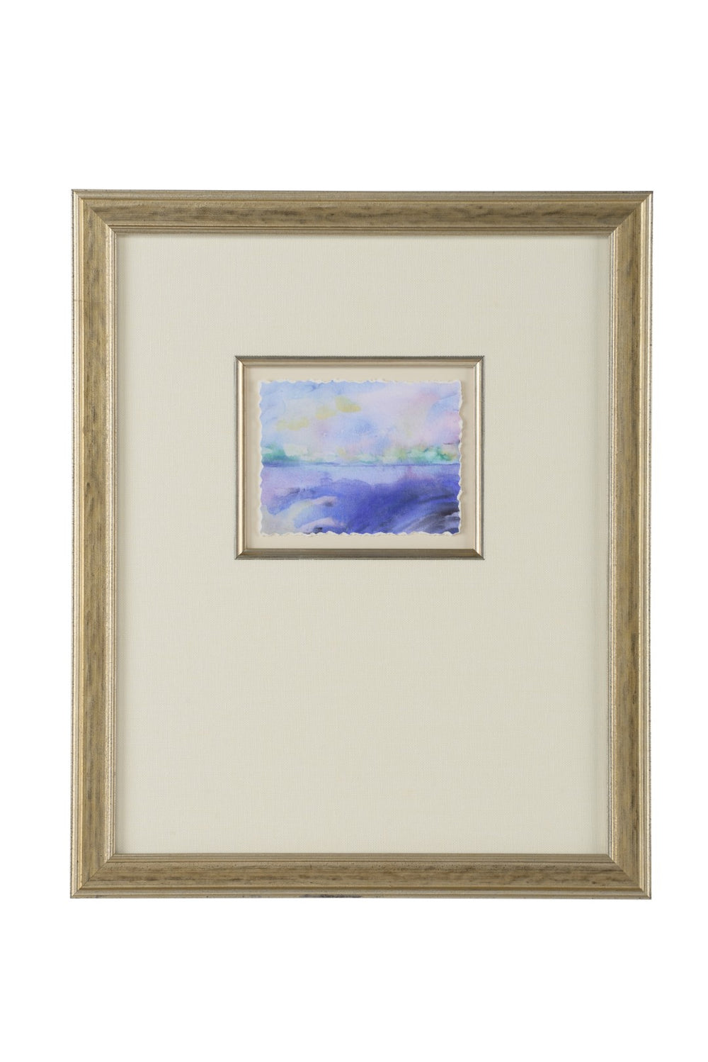 Chelsea House Views Silver Leaf Framed Print Of South France Ii — Linen Mat, Protective Glass, Ready-To-Hang Elegance 387097