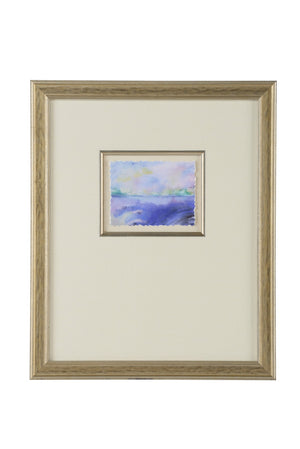 Chelsea House Views Silver Leaf Framed Print Of South France Ii — Linen Mat, Protective Glass, Ready-To-Hang Elegance 387097