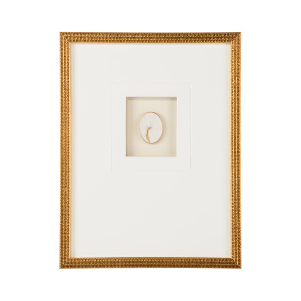 Chelsea House Botanical Gold Leaf Shadow Box Art — Textured Relief With 8-Ply Mat, Glass-Protected, Ready-To-Hang Elegance 387143