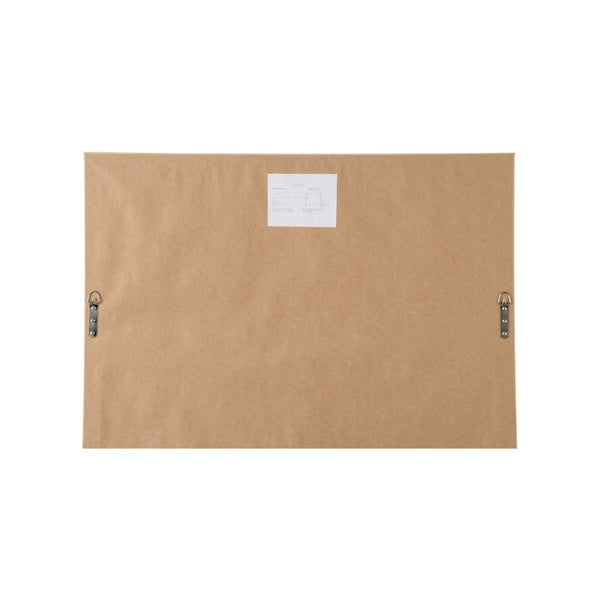 Chelsea House Traditional Koi Pond I - GicléE Print In Weathered White Frame With Gold Lip, Archival Museum Quality 387191