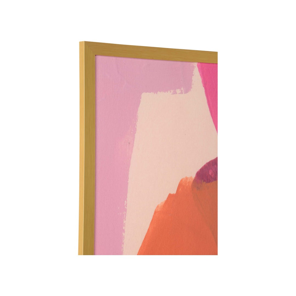 Chelsea House Pink Slip I GicléE Canvas Print — Museum-Grade, 50"X50" Stretched Gallery Wrap For Vibrant Modern DéCor 387204