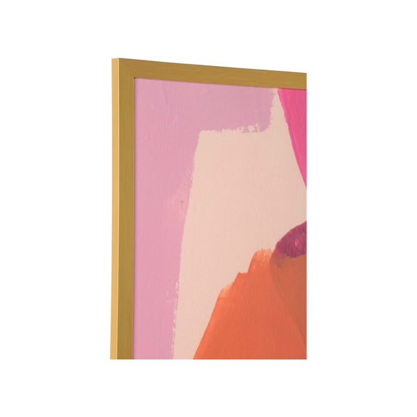 Chelsea House Pink Slip I GicléE Canvas Print — Museum-Grade, 50"X50" Stretched Gallery Wrap For Vibrant Modern DéCor 387204