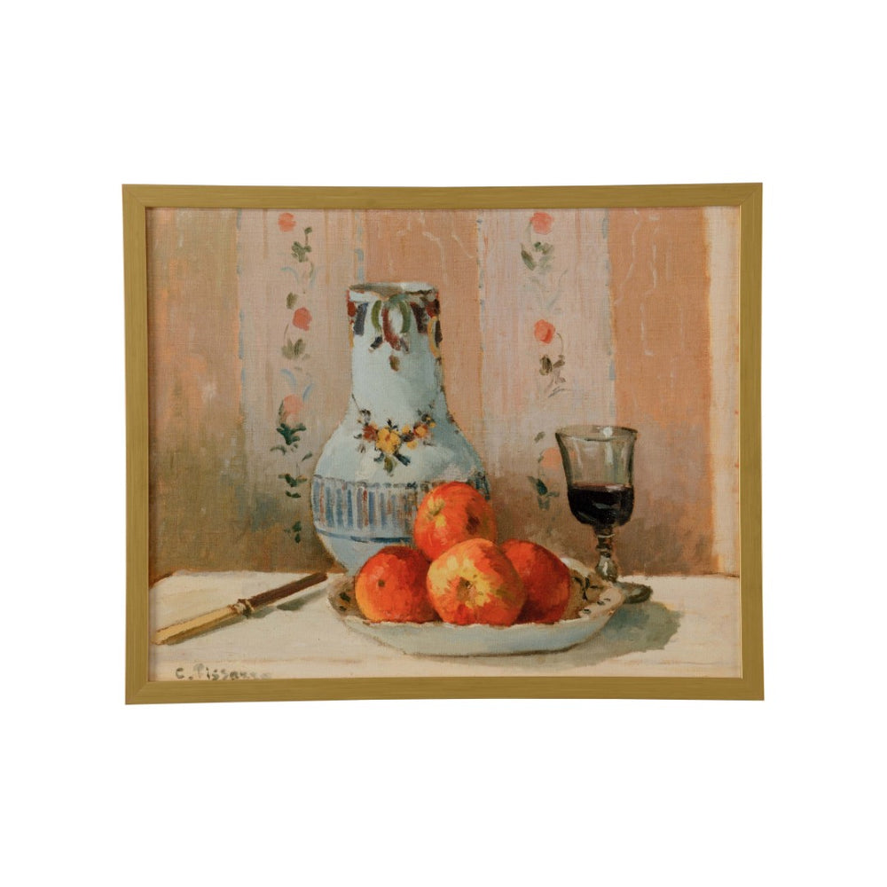 Chelsea House Still Life With Apples And Pitcher I GicléE Canvas Print — 22X24 Gallery-Wrapped, Archival Color, Ready To Hang 387206